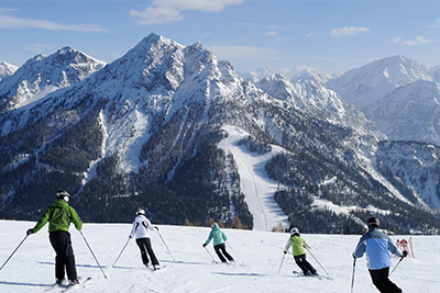 Skiing holidays