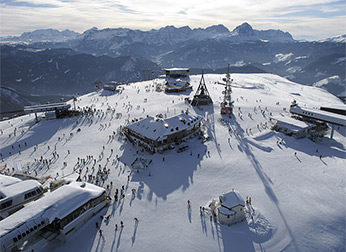 Skifahren im Winter